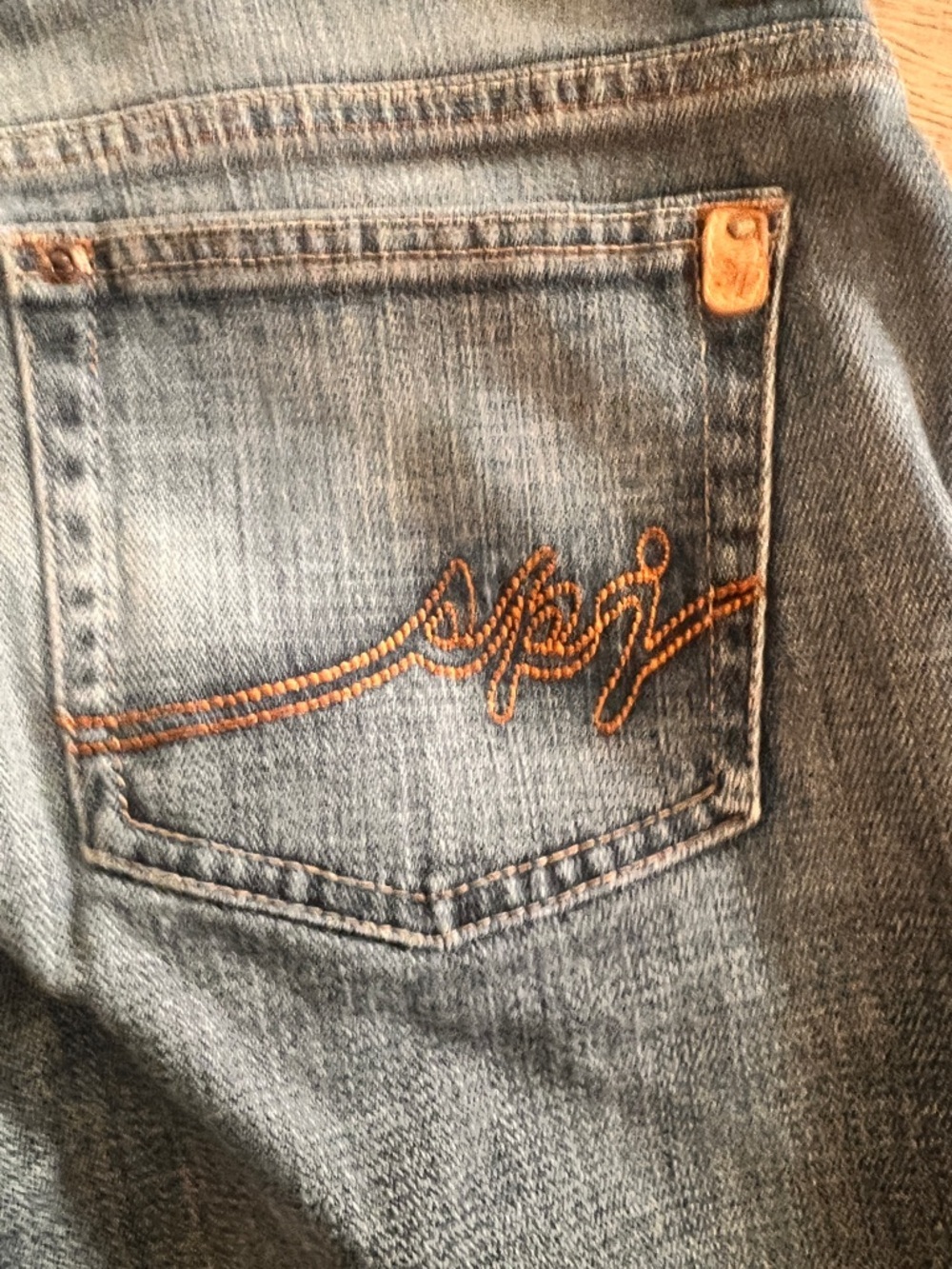 South Pole Women's Flare Jeans - Washed Dark Blue - Picture 3 of 4